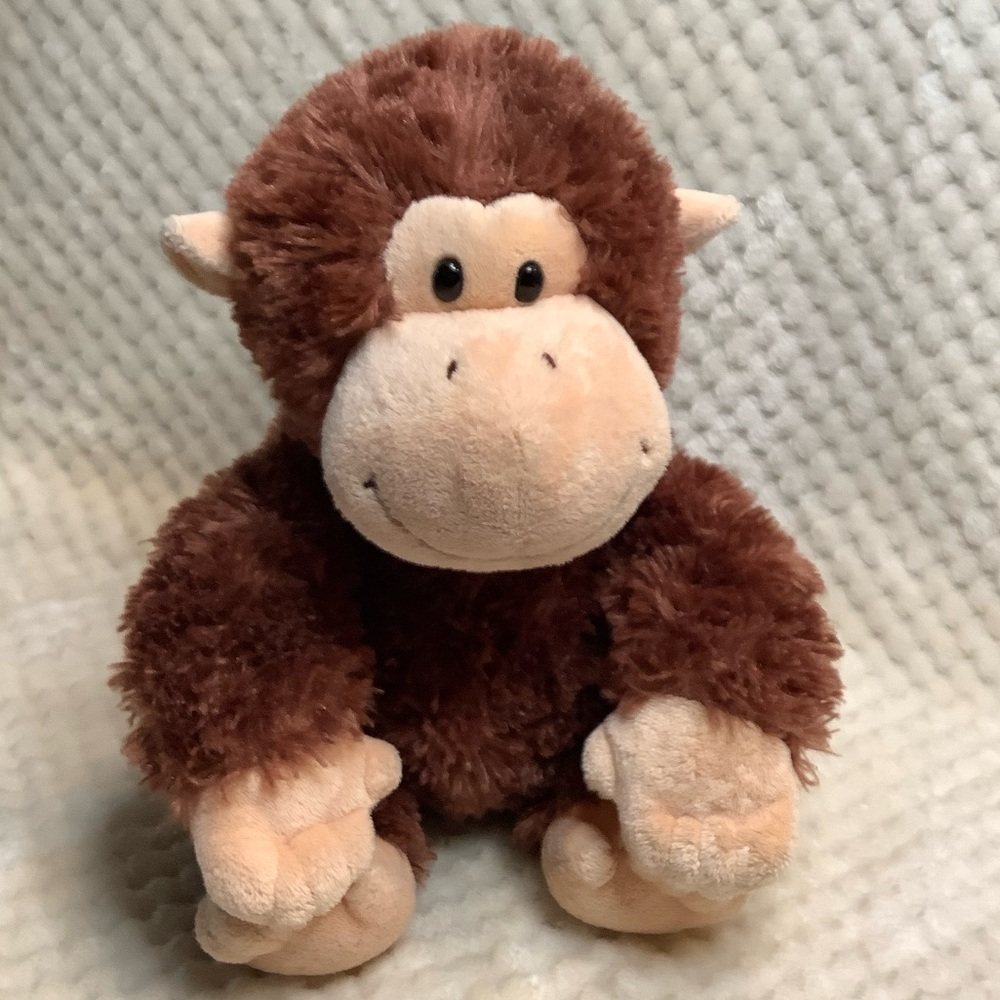 AURORA World 2016 Plush Tubbie Wubbies Brown Chimp Monkey Stuffed Animal Toy 🐵